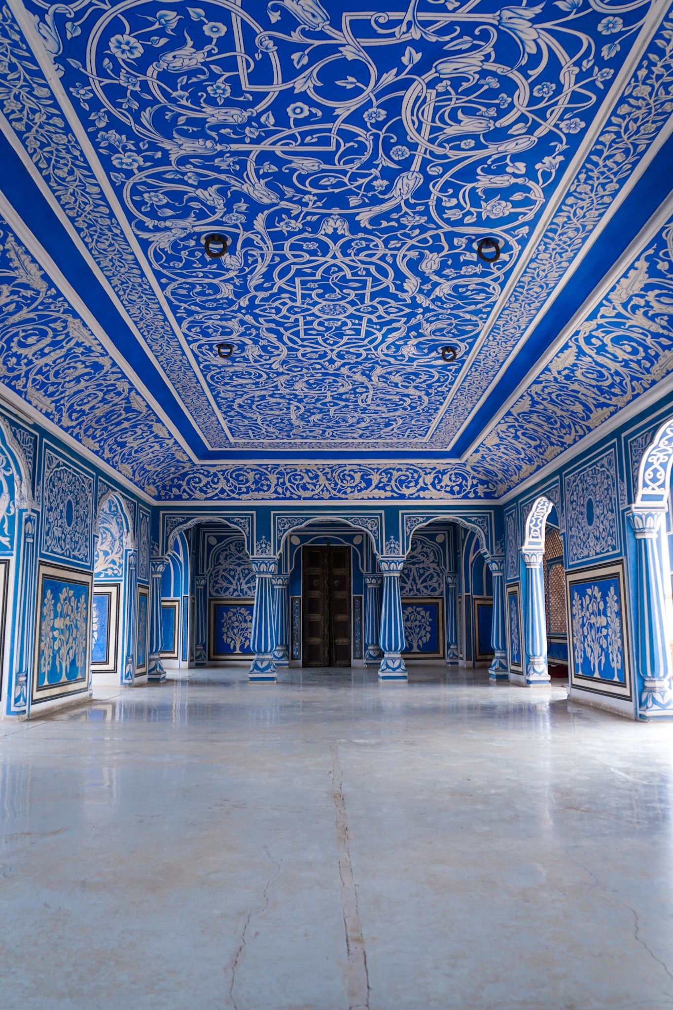 Chhavi Niwas Blue Room at City Palace Jaipur