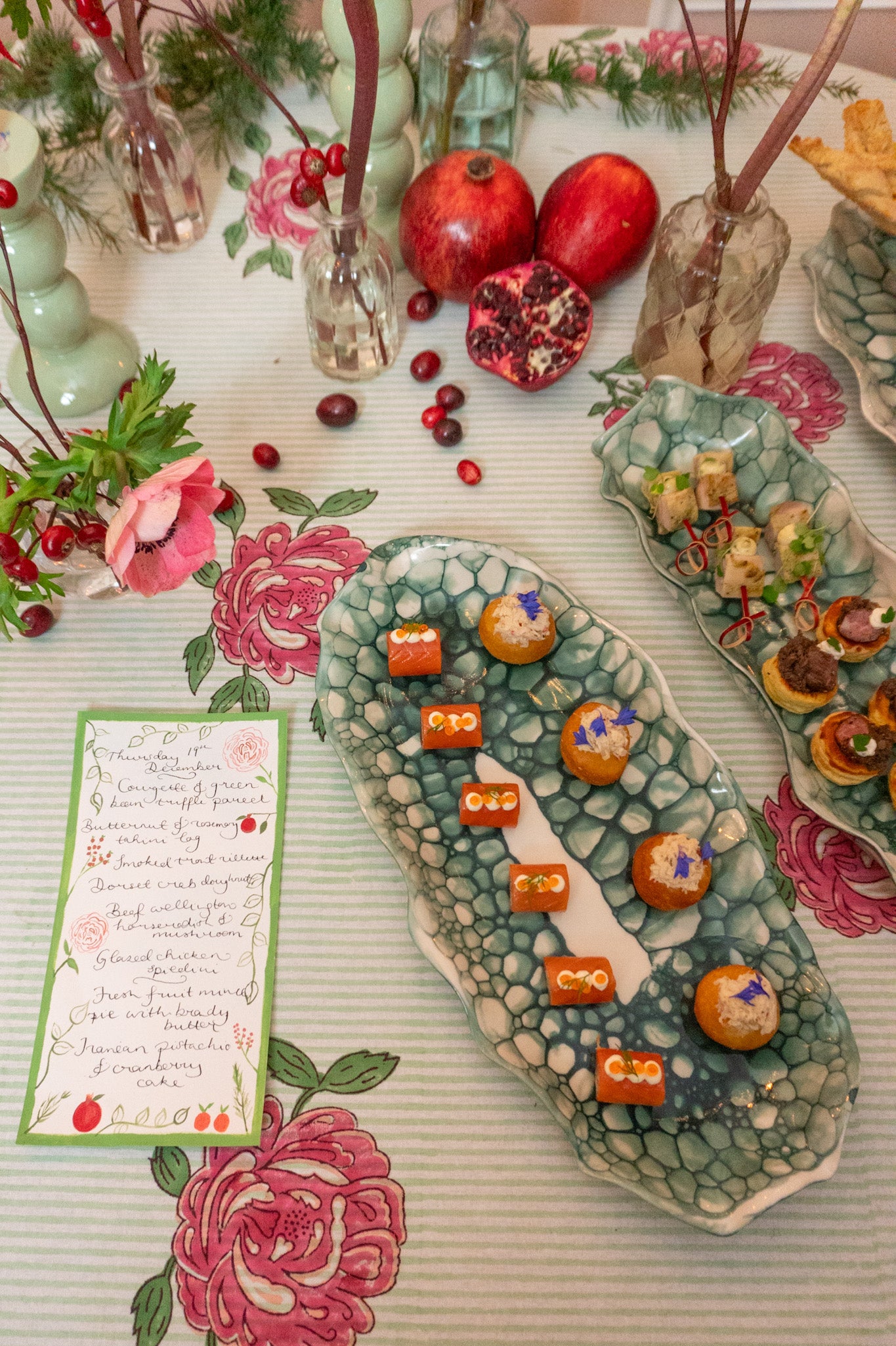Canapes at Christmas by Pocket Rocket