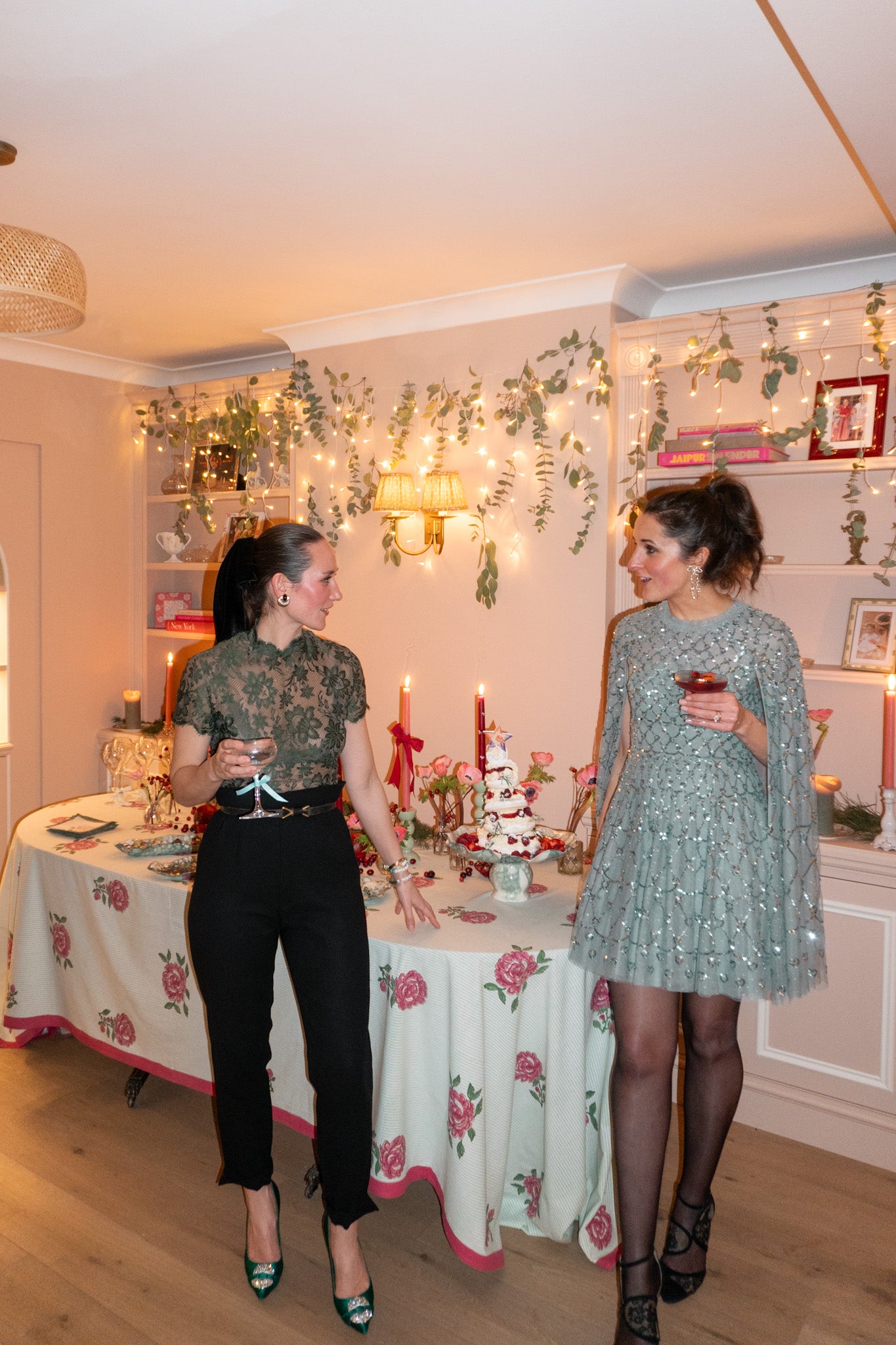 Friends at Xmas party