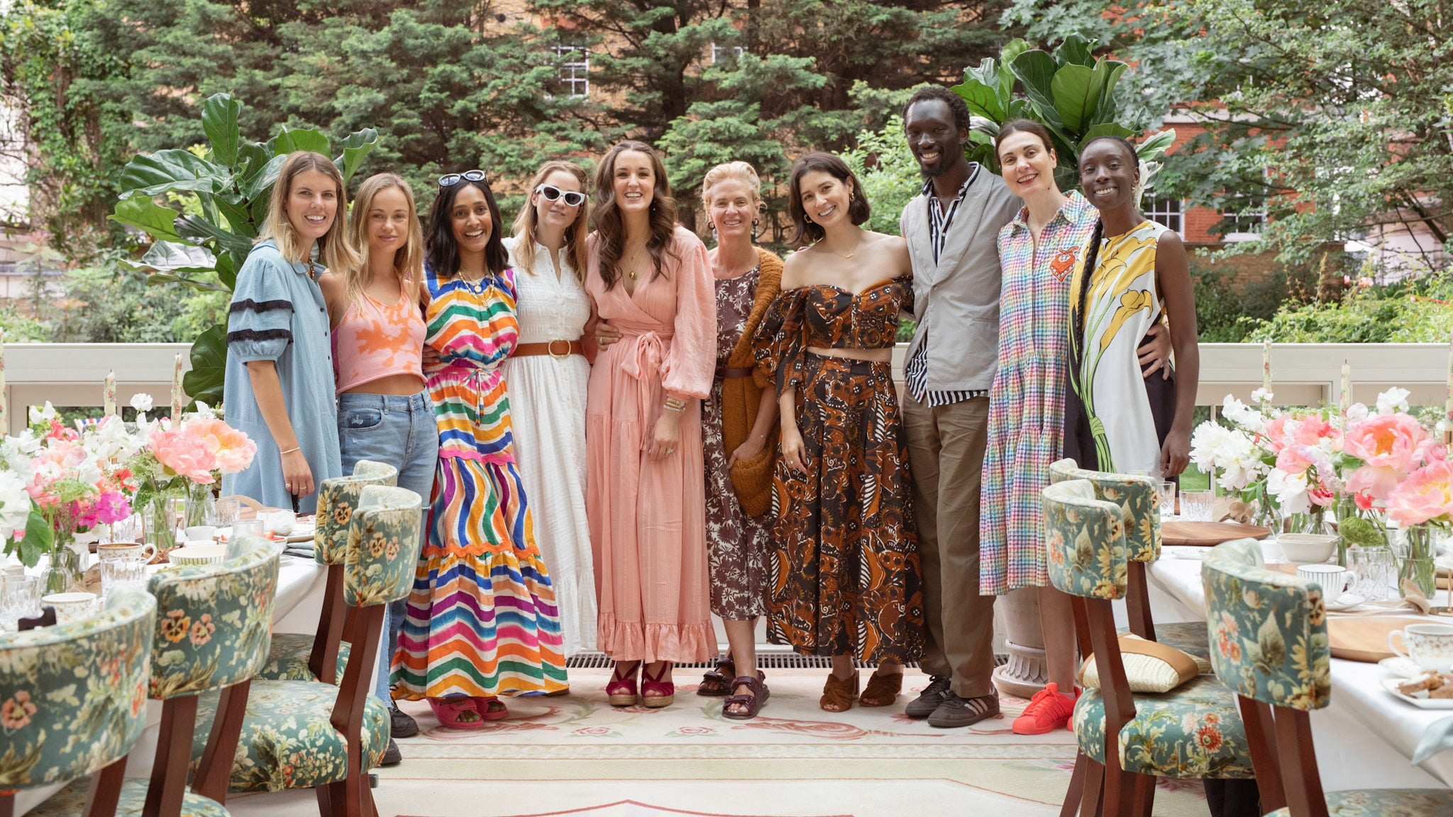 Ginny Chadwick Healey, Amelia Windsor, Zeena Shah, Kelly Eastwood, Rosanna Falconer, Deborah Brett, Jasmine Hemsley, Wilson Oryema, Maria Kastani, Eunice Olumide