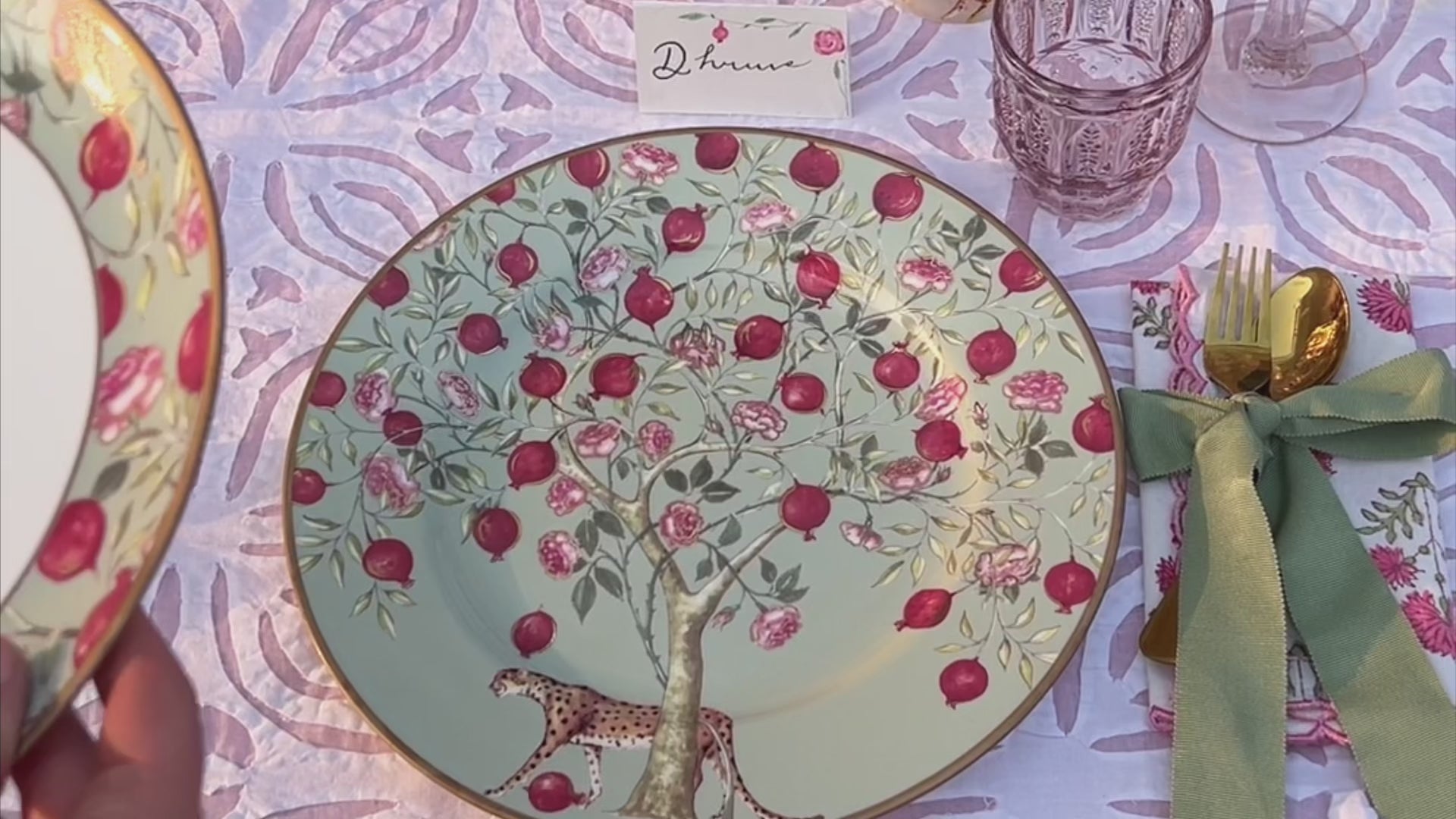 Rosanna Falconer for Good Earth plates