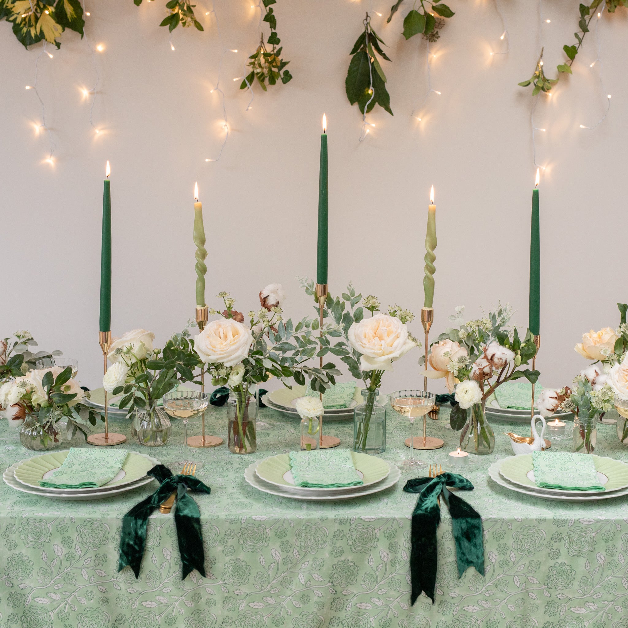 Festive Tablescape At Home