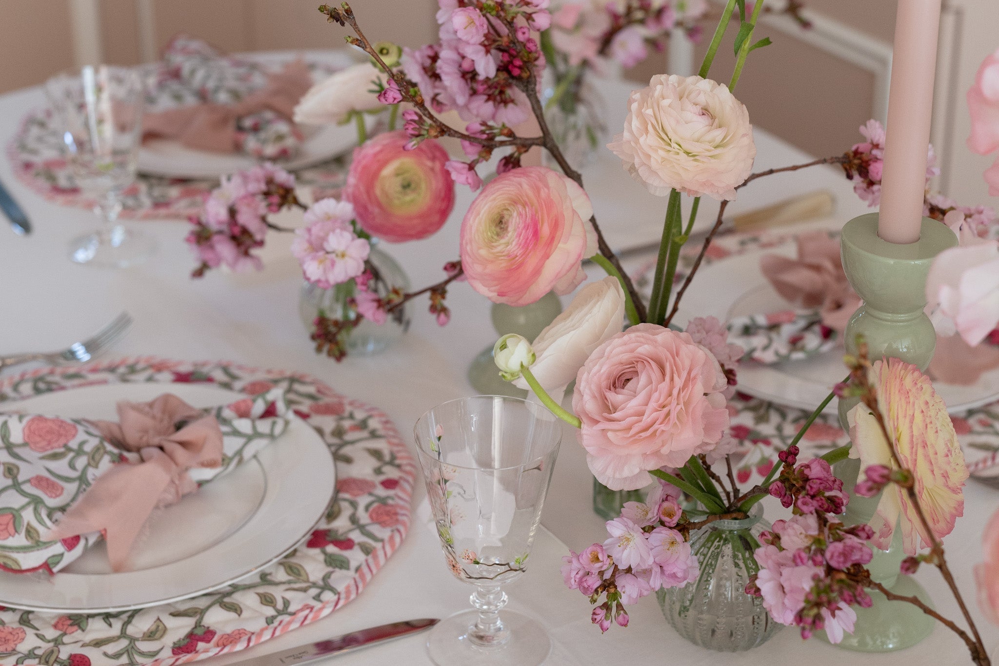 Spring Dinner Party Table