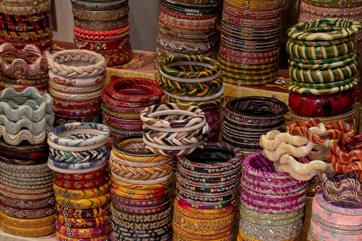 Lac bangles in Jaipur