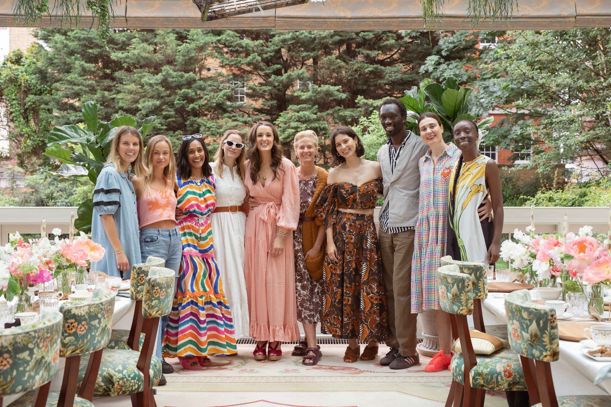 Rosanna Falconer co hosts with Jasmine Hemsley for TENCEL