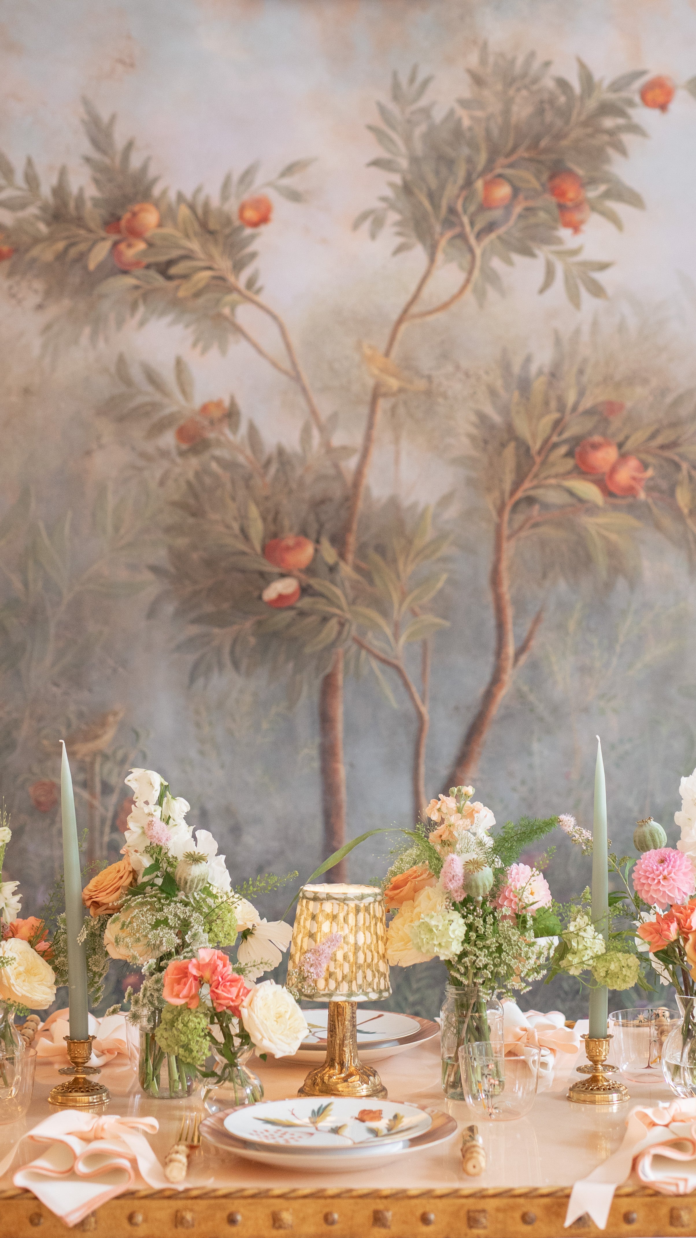 Tablescape at Bonadea by Rosanna Falconer