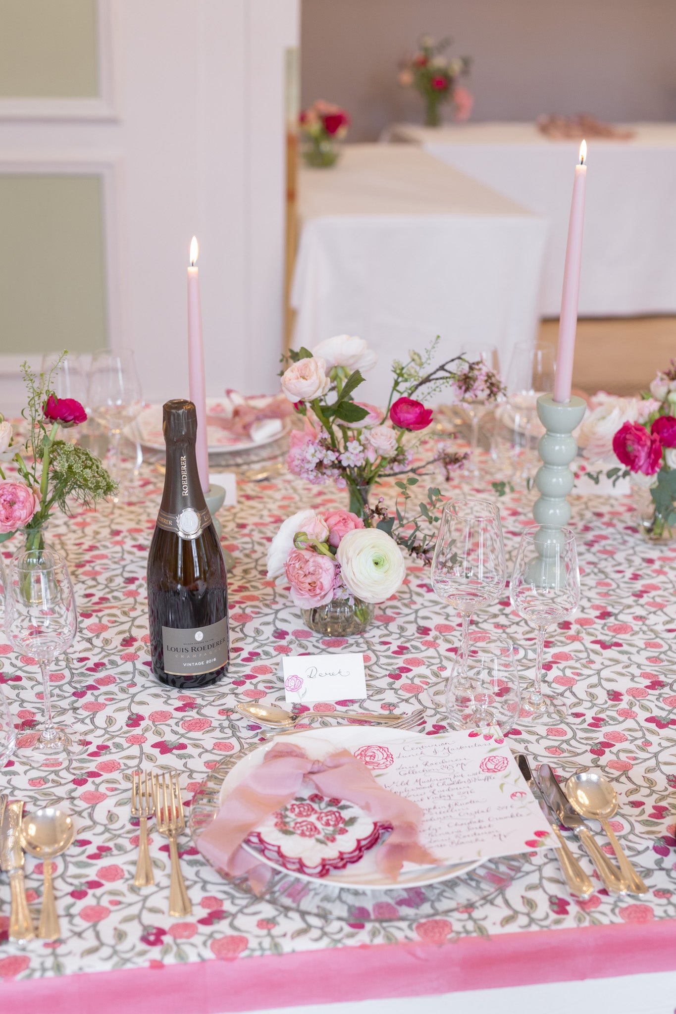 The Wedding Edition Rosanna Falconer tablescape
