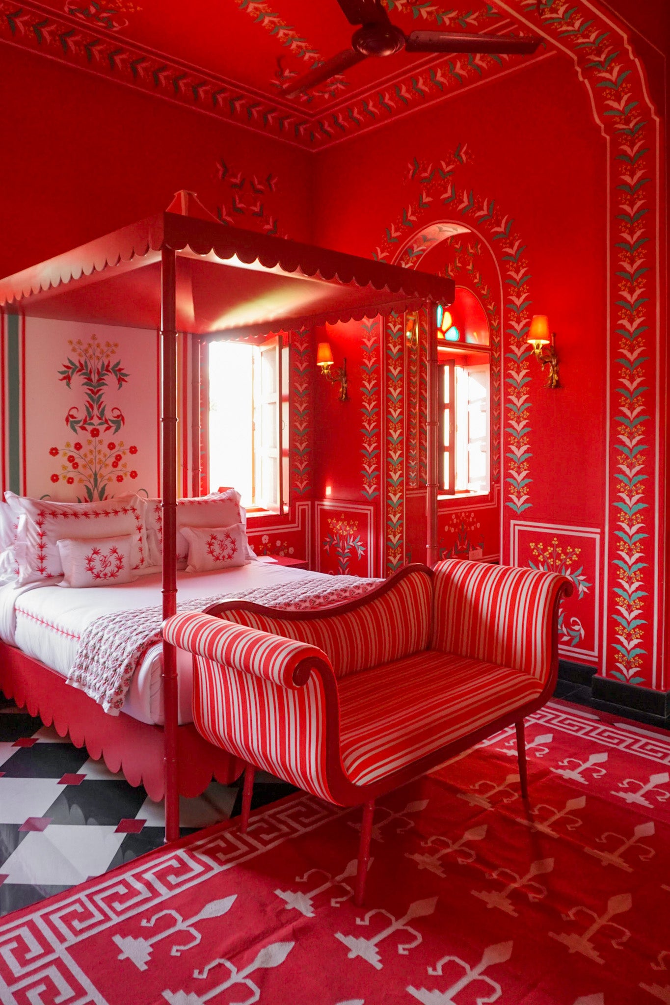 Villa Palladio Jaipur by Rosanna Falconer suite bedroom