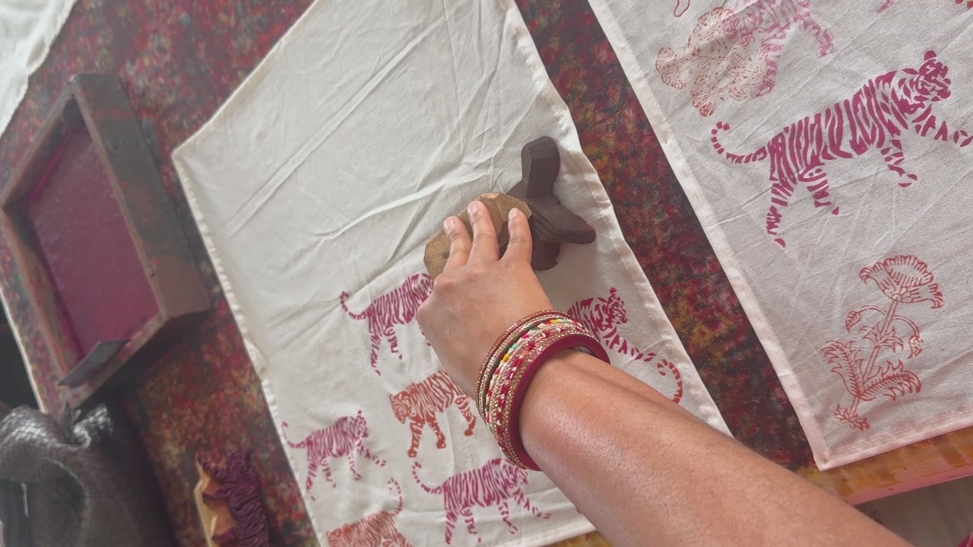 Block print workshop